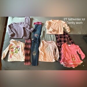 Size 2T fall/winter lot